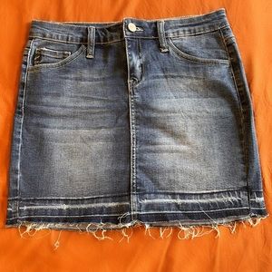 Denim skirt